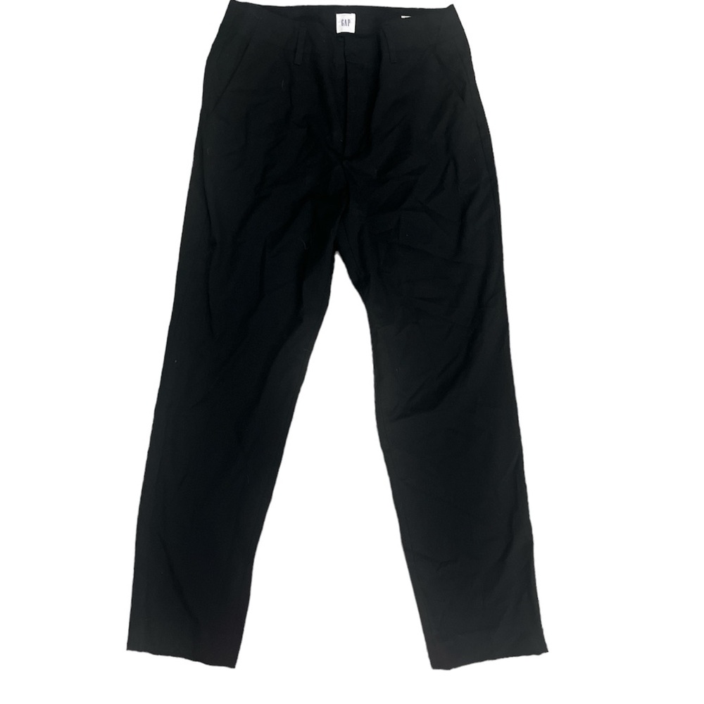 🕶️GAP black slacks size 4 high rise slim taper